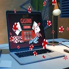 Tampilan ruang Live Casino dengan dealer dan pemain berinteraksi dalam permainan roulette